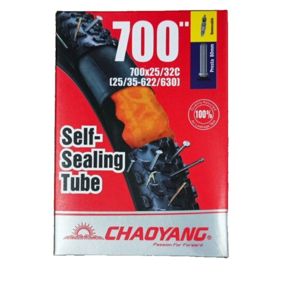 ChaoYang Camera d'aria Antiforatura Autosigillante 700x25/32 Valvola 80mm removibile